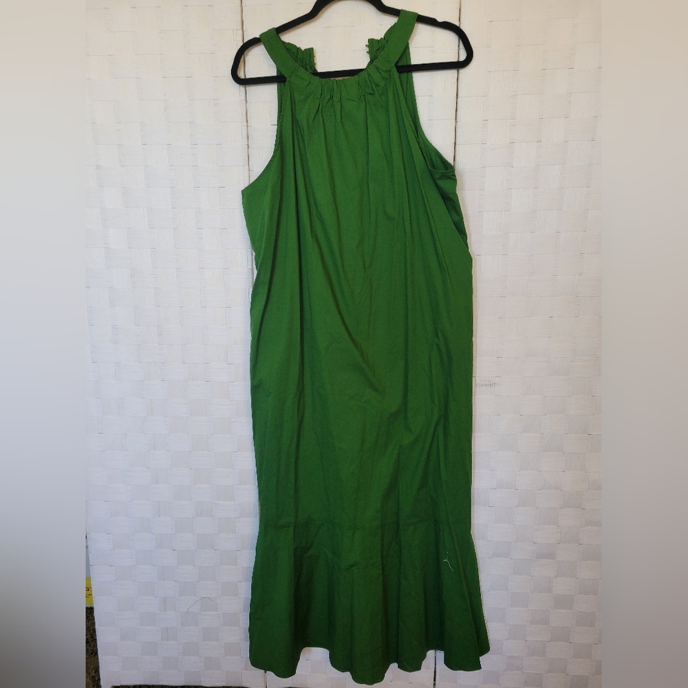 Mossimo Green Sleeveless Dress XL